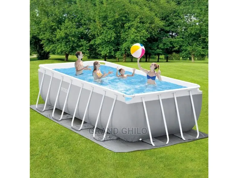 Intex Prism Frame Pool 16ft by 8ft With Filter Ladder