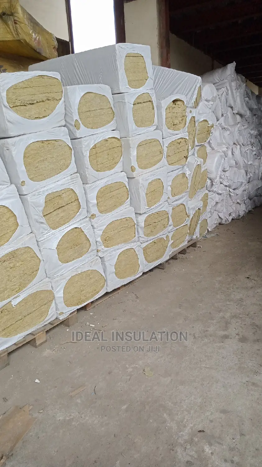 Rockwool Slab Without Foil-1.2mx0.6mx50mm(8pcs in a Bundle)