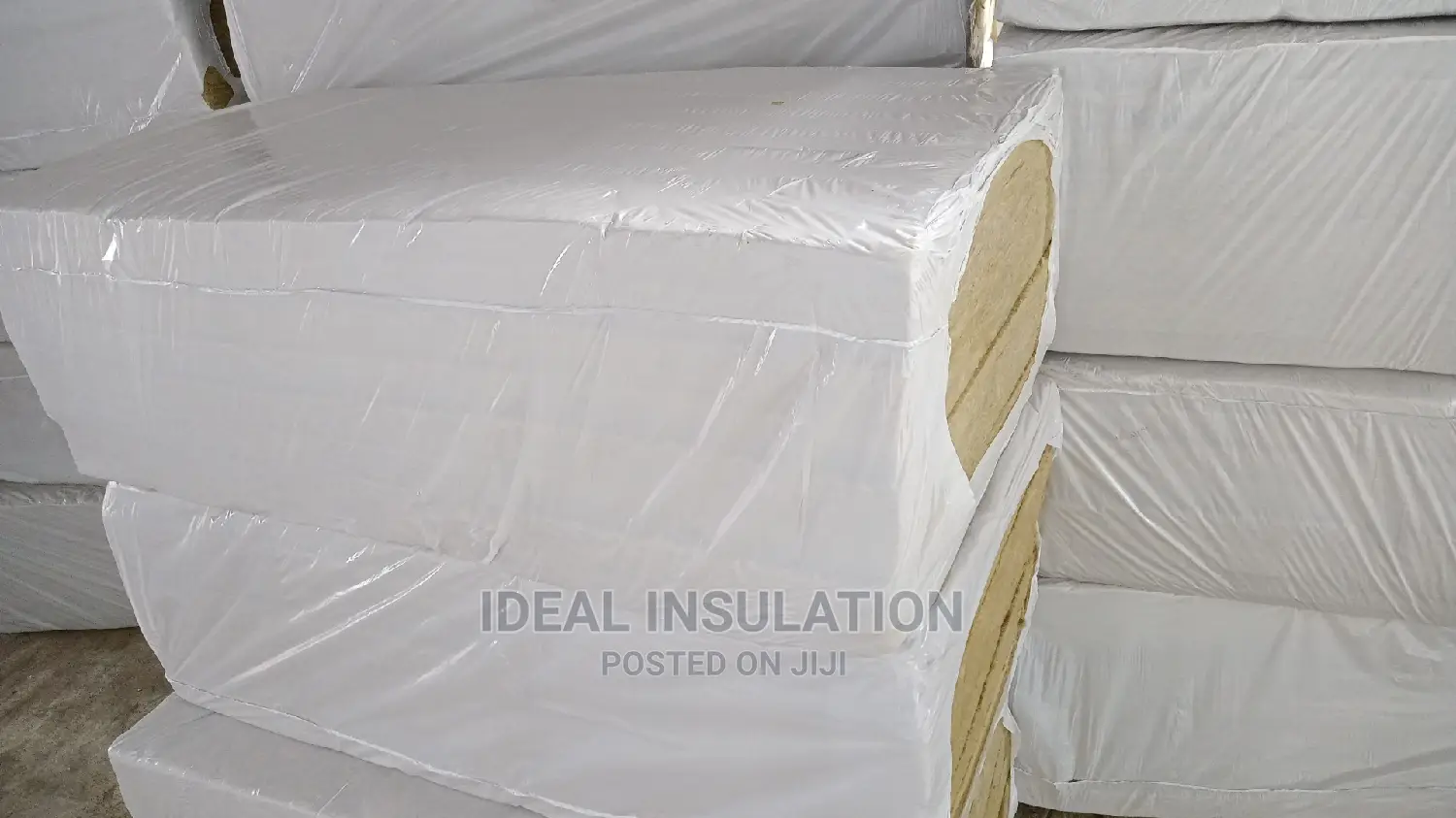 Rockwool Slab Without Foil-1.2mx0.6mx50mm(8pcs in a Bundle)