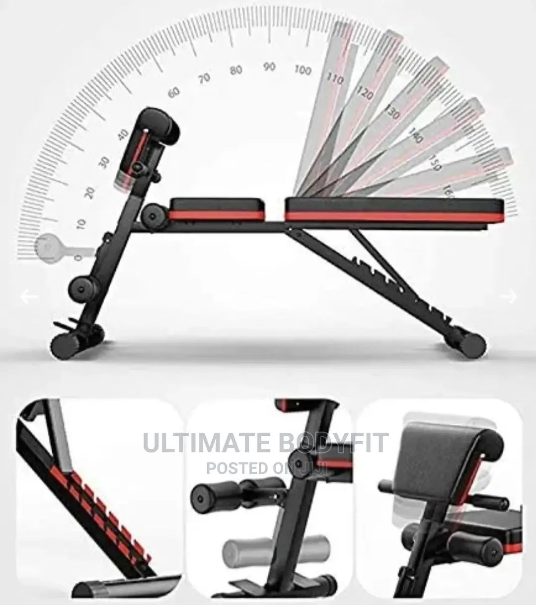 Brand New Foldable Adjustable Weight Bench