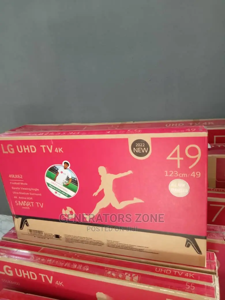 49inches LG Smart TV With 2 Years Warranty /Uhd