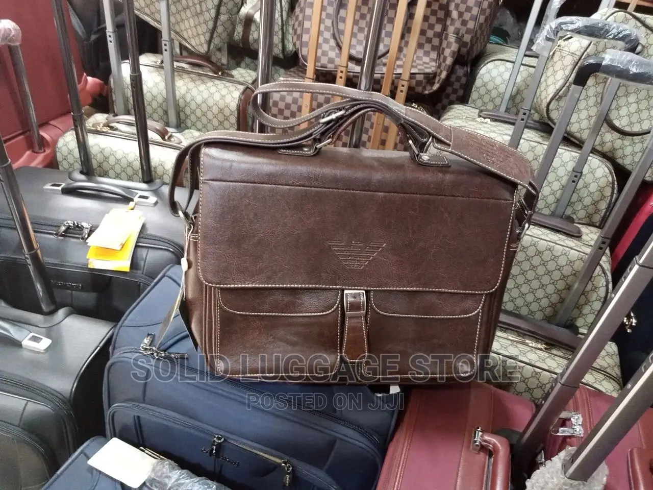 Victory Leather Side Bag