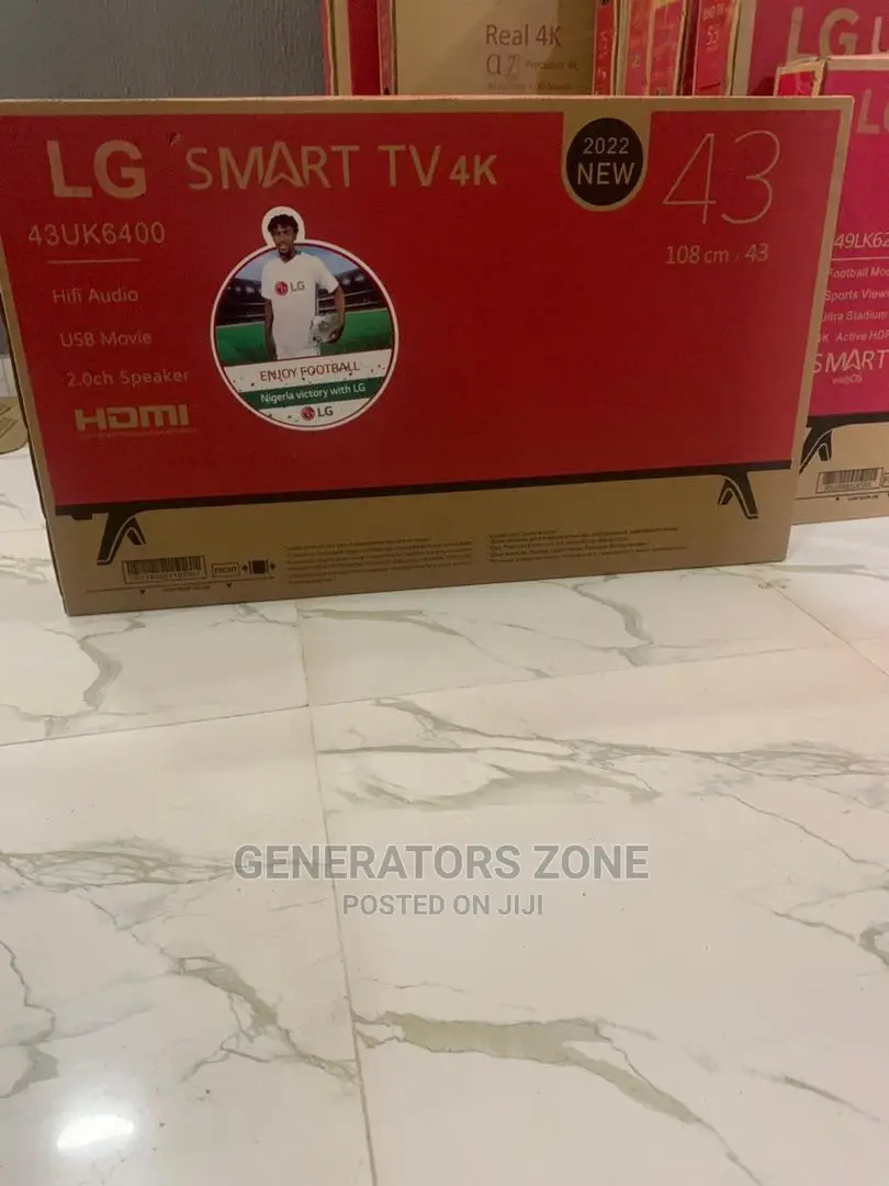 LG 43 Inches Brand New Smart TV With Browser