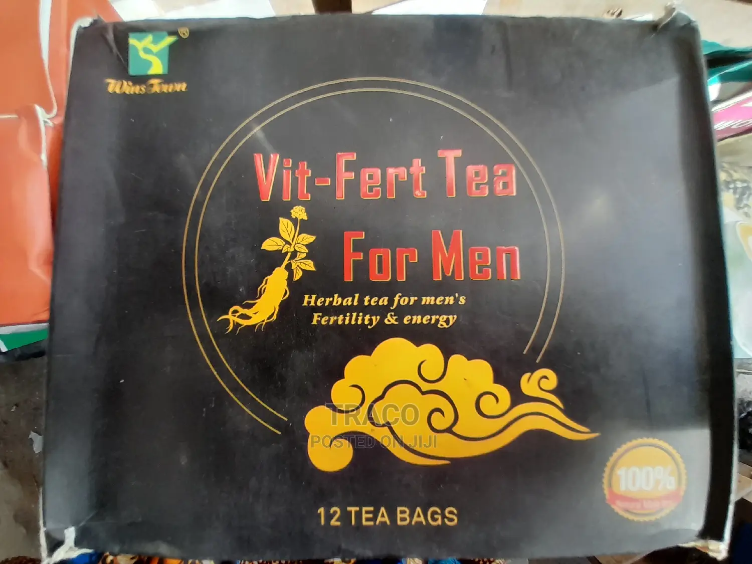 Vit-Fert Tea for Men- Men's Fertility Energy Herbal Tea