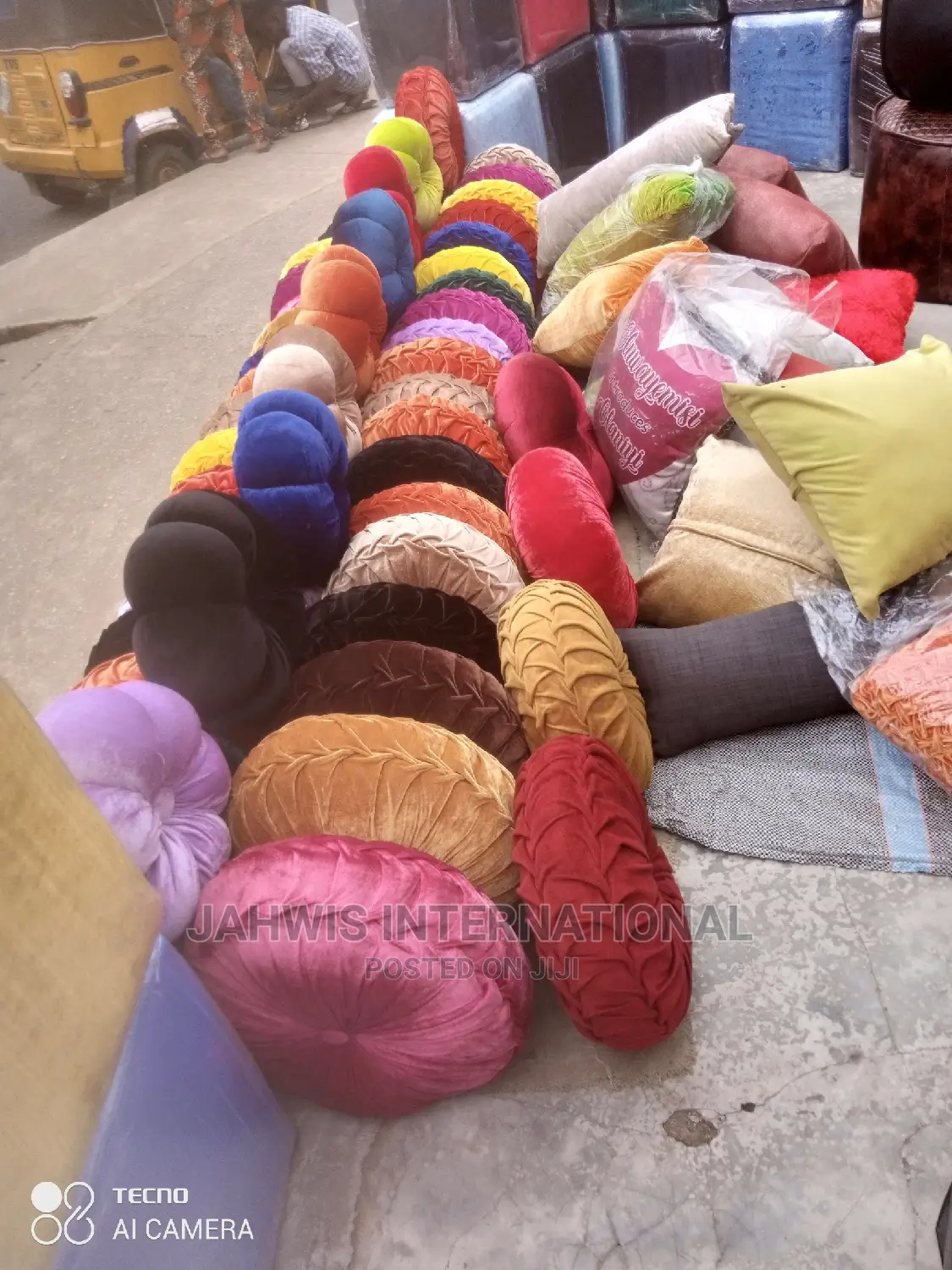 Beaitiful Brand New Poufs