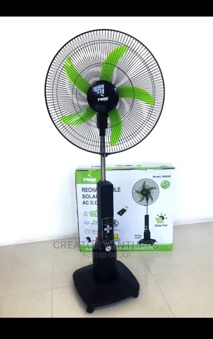 Rechargeable Fan,Iwin Standing Fan,Electricity and the Solar