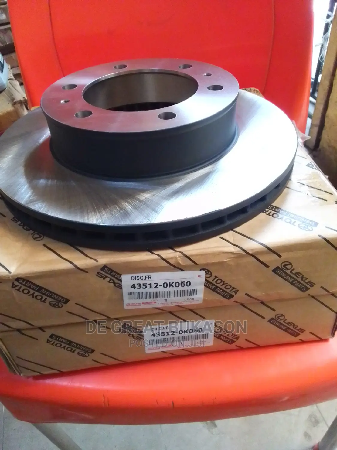 Front Brakes Disc Toyota Hilux 2008-2013