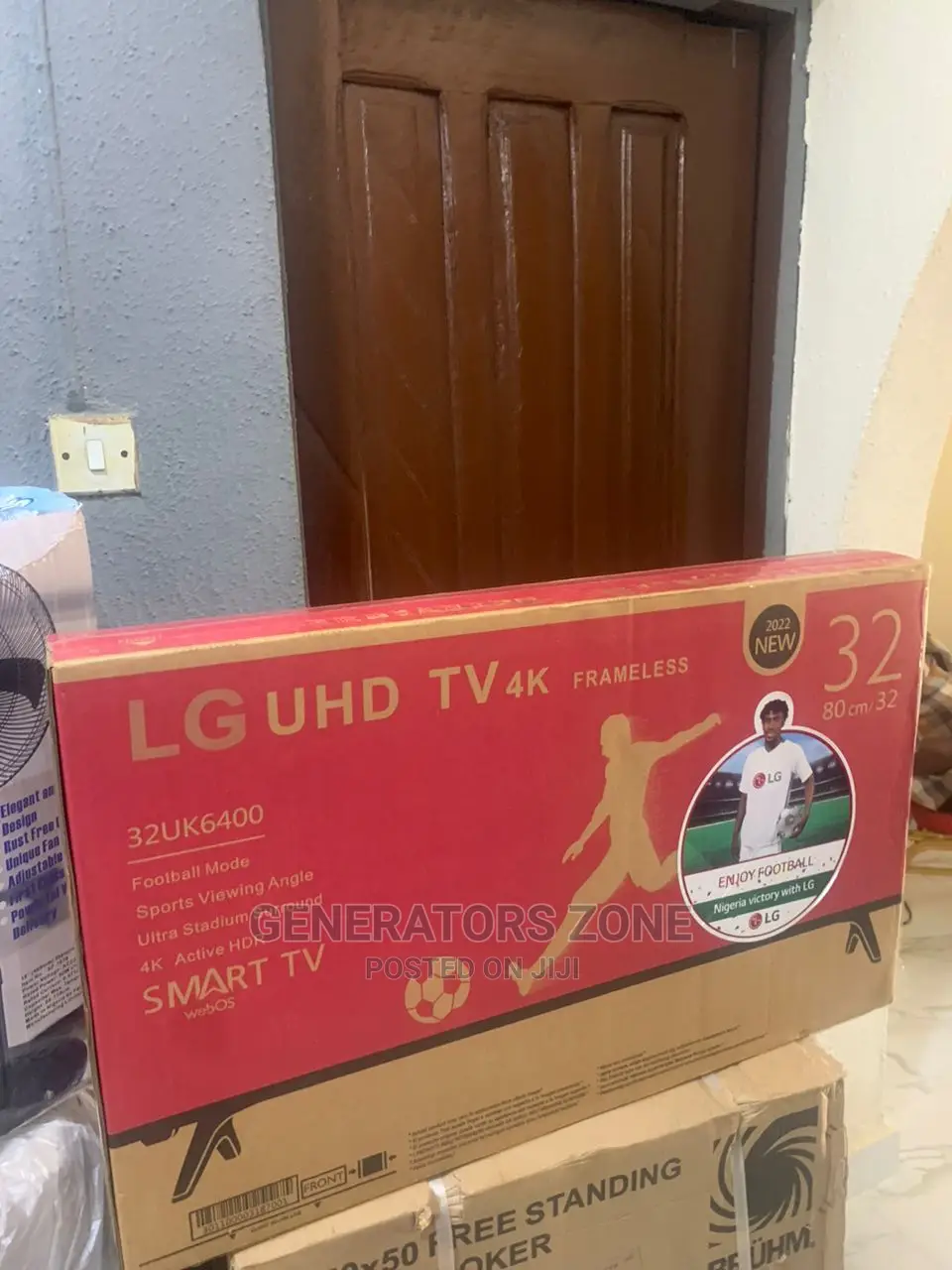 32 Inch LG Smart TV With Youtube , 2 Years WARRANTY