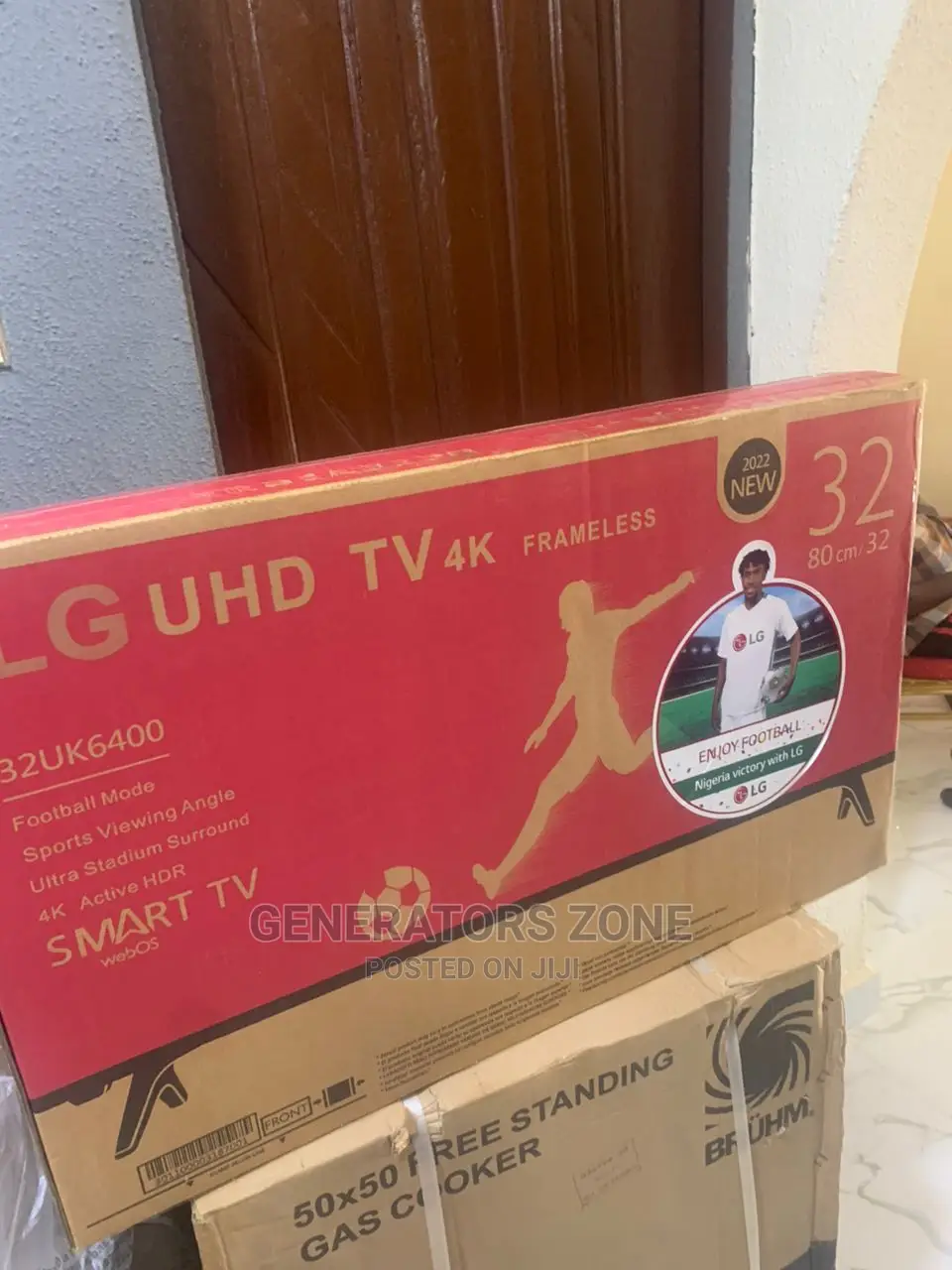 32 Inch LG Smart TV With Youtube , 2 Years WARRANTY