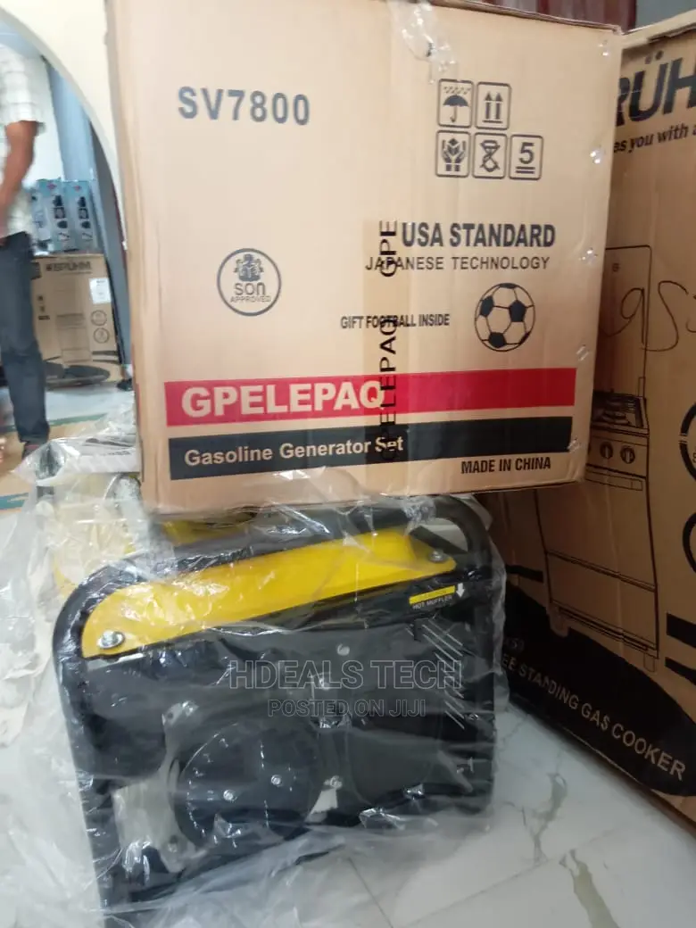 Elepaq Sv7800 Manual 4.5kva Gasoline Generator.