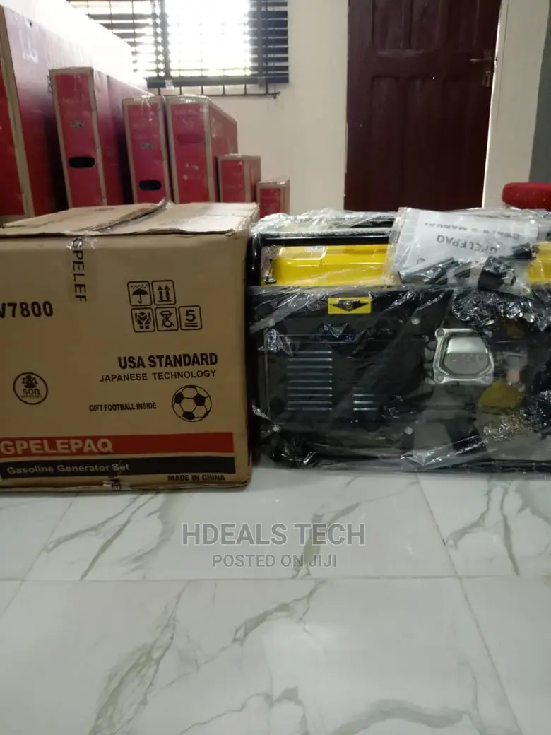 Elepaq Sv7800 4.5kva Manual (Less Noise) Gasoline Generator.