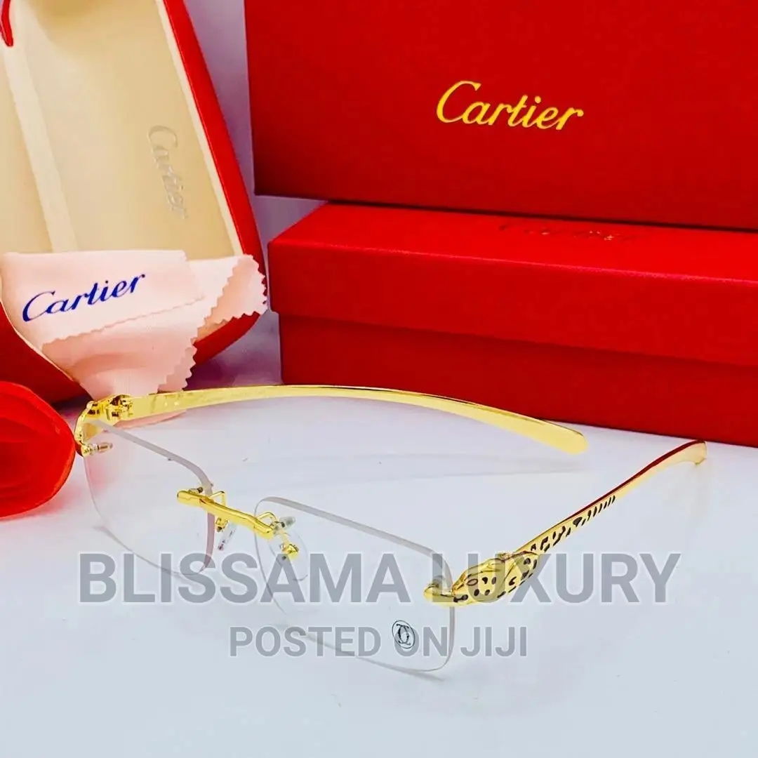 Original Cartier Rimeless Glasses