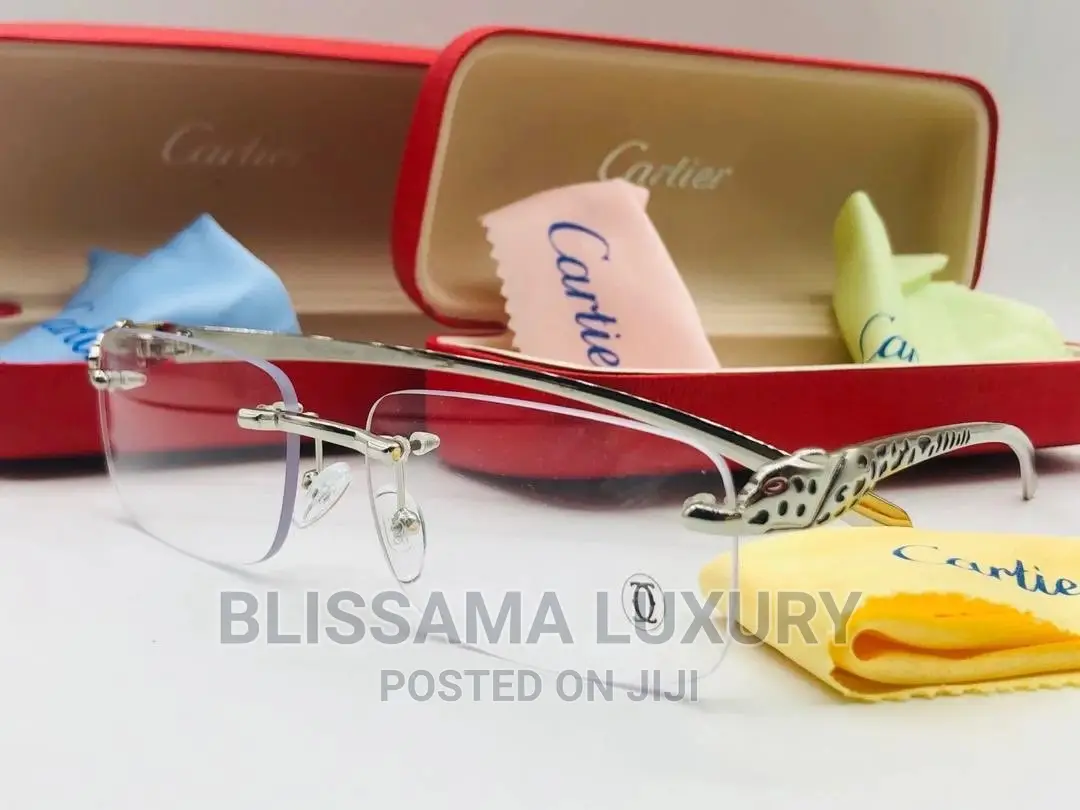 Original Cartier Rimeless Glasses