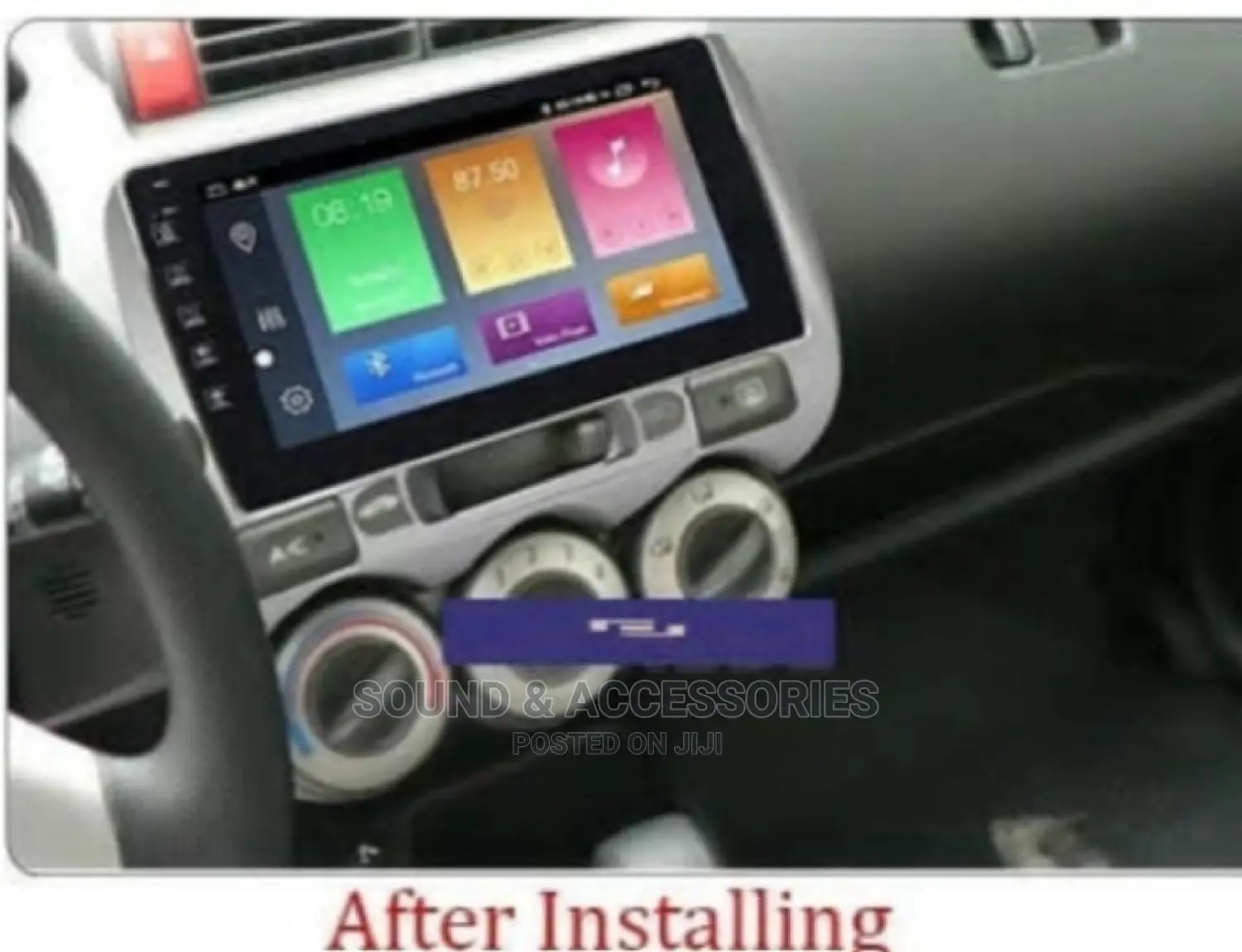 Honda Jazz Fit City 2004-07 Android GPS Navigation Multimedia Player