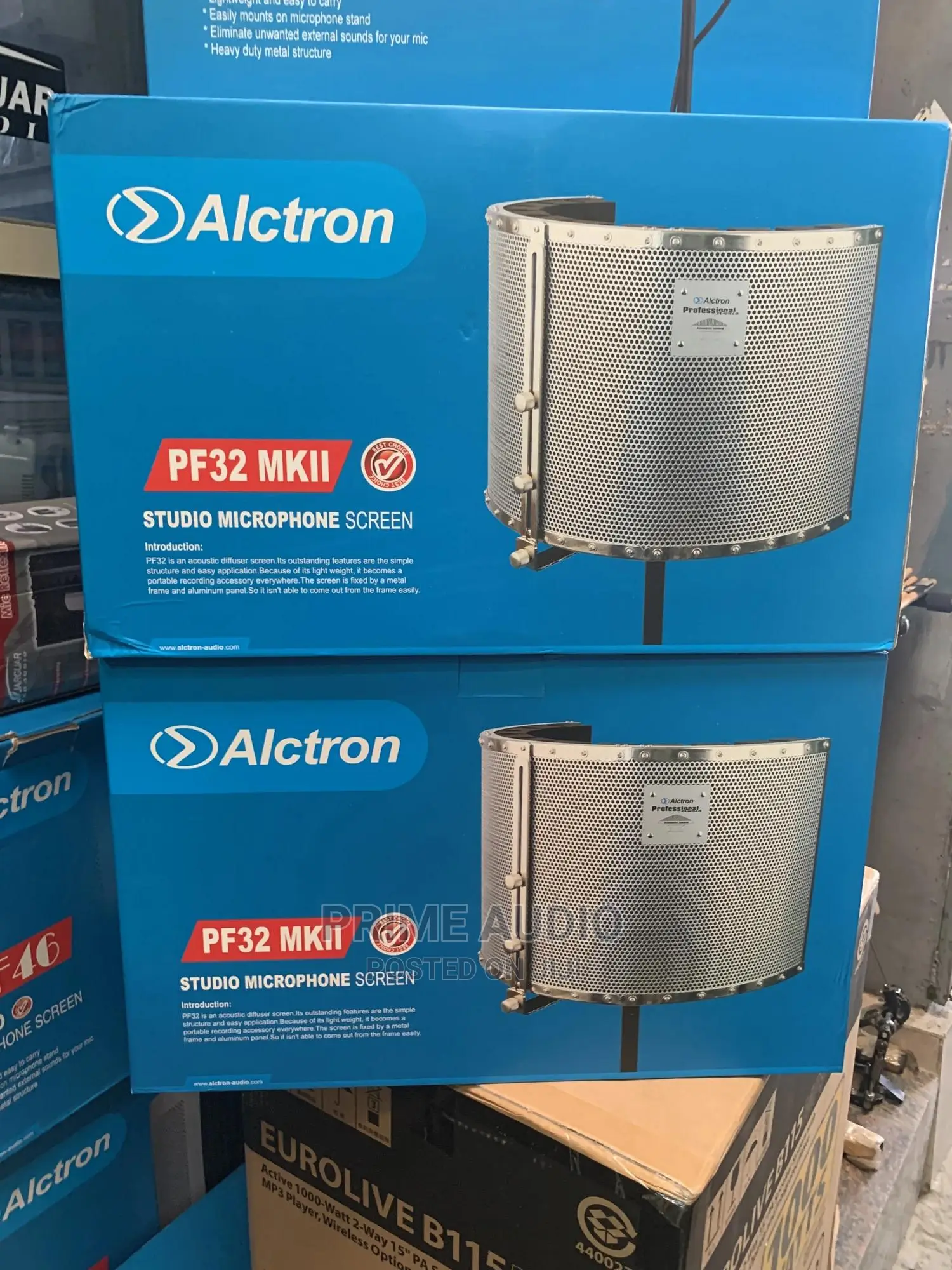 Alctron PF32 MKII Studio Microphone Screen(Big Studioscreen)