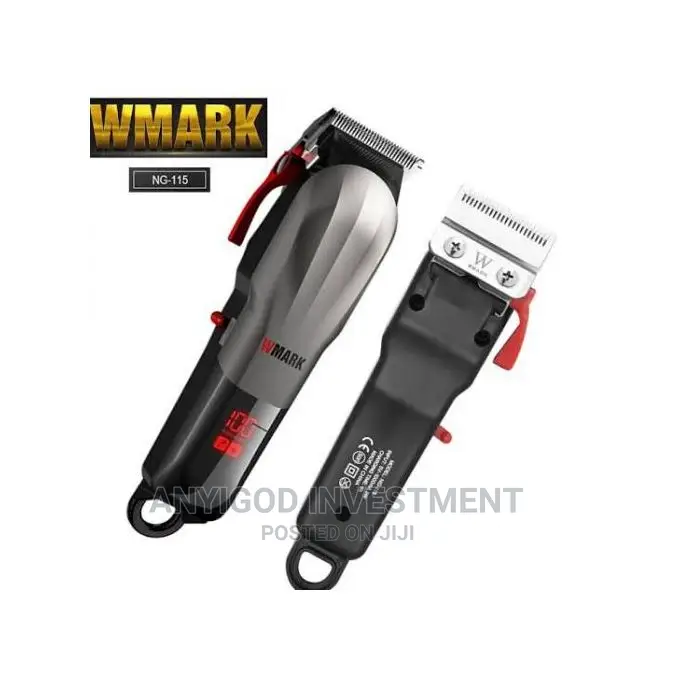 Wmark Rechargeable Hair Clipper With Long Lasting Battery