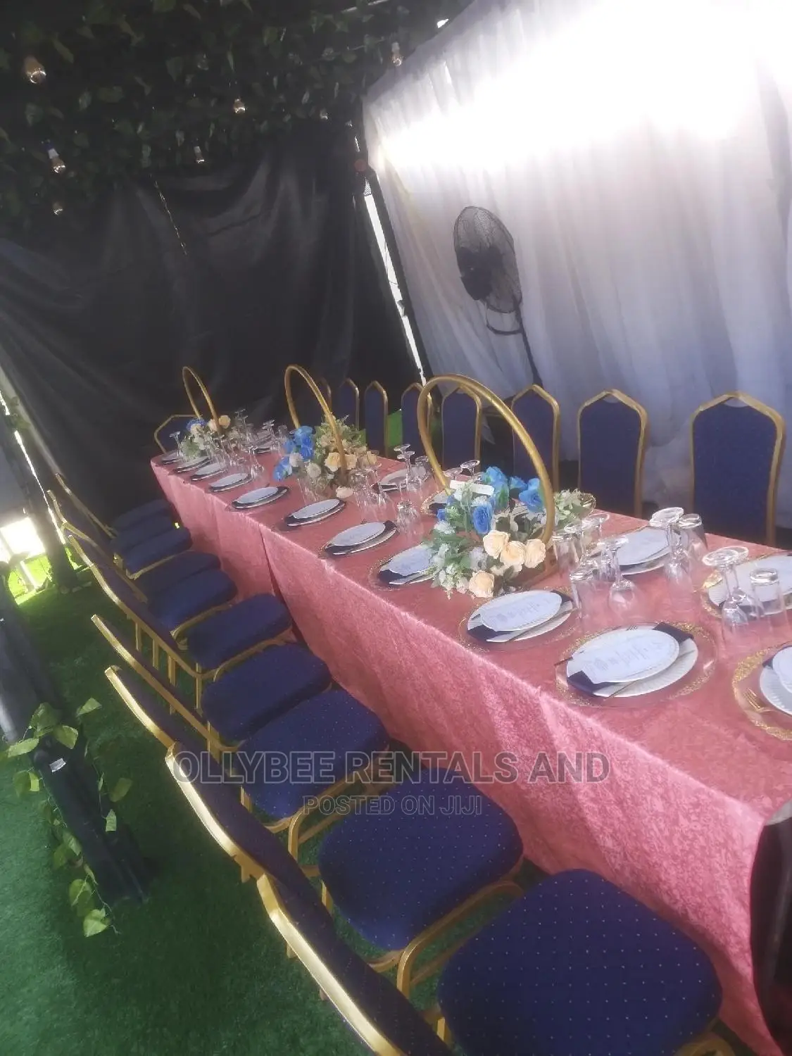 Banquet Chairs(Blue/Red) Available for Rent