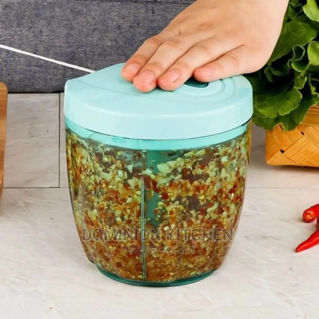 Manual Vegetables Chopper H Onion Meat Grinder Garlic Pepper