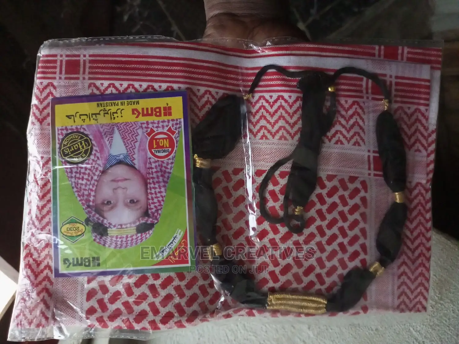 Children Arabian Turban Scarf :Age 2 - 10