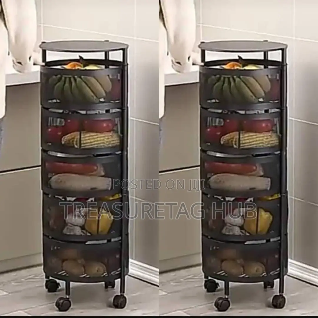 5 Layer Kitchen Trolley