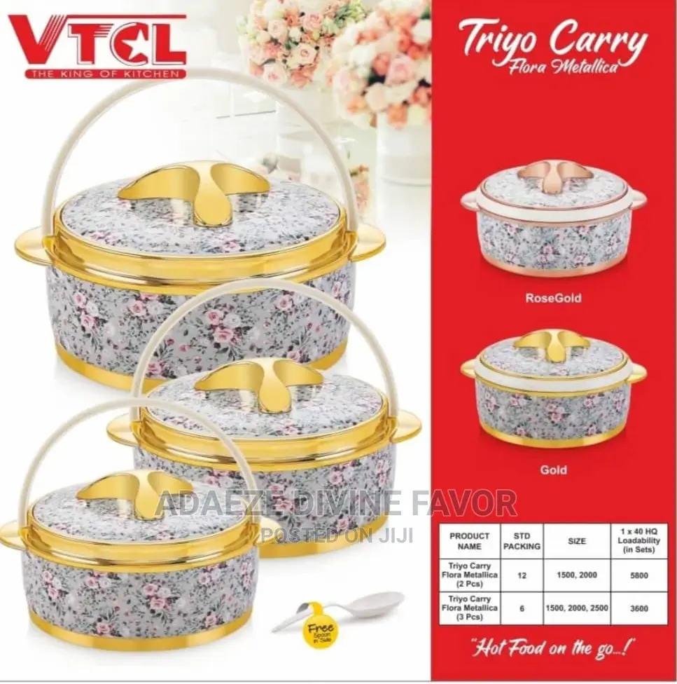 Rosegold VTCL Serving Dish Dinner Sets