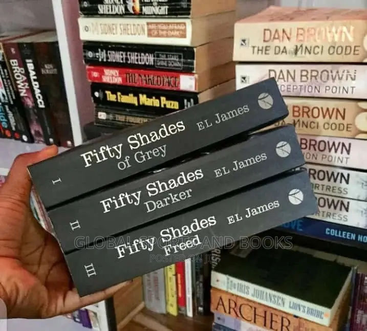 3 In1 Set Of Fifty Shades Of Grey,Fifty Shades Darker Free