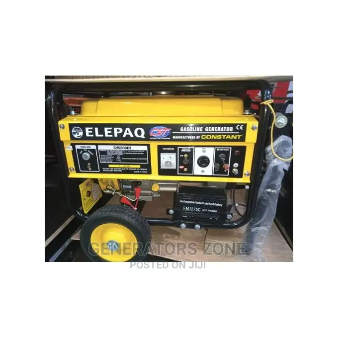Elepaq 100% Sv6800e2 Automatic Elepaq Constant Generator 4.5kva