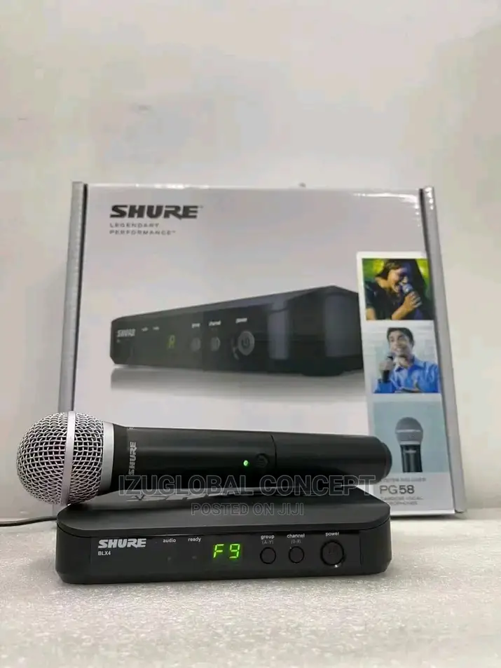 SHURE BLX24/PG58 Wireless Microphone PG58 Handheld Micr