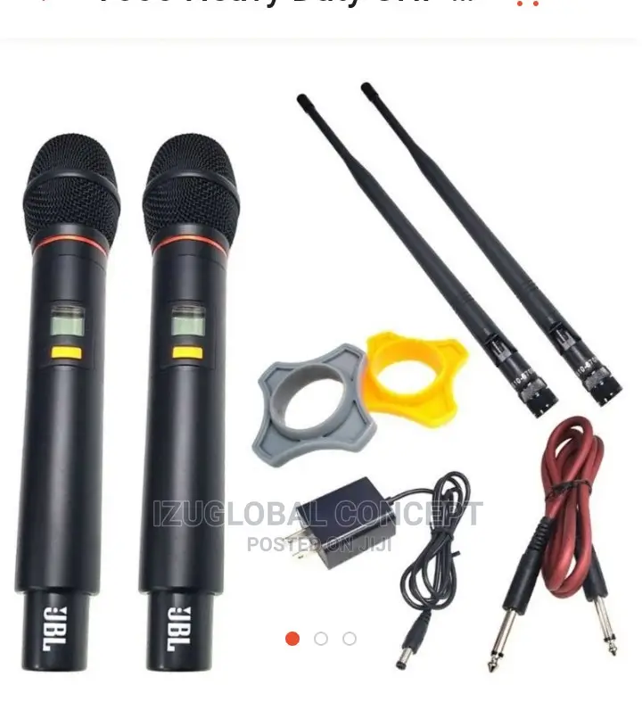 T600 Heavy Duty Uhf Wireless Dual Microphone/High Quality