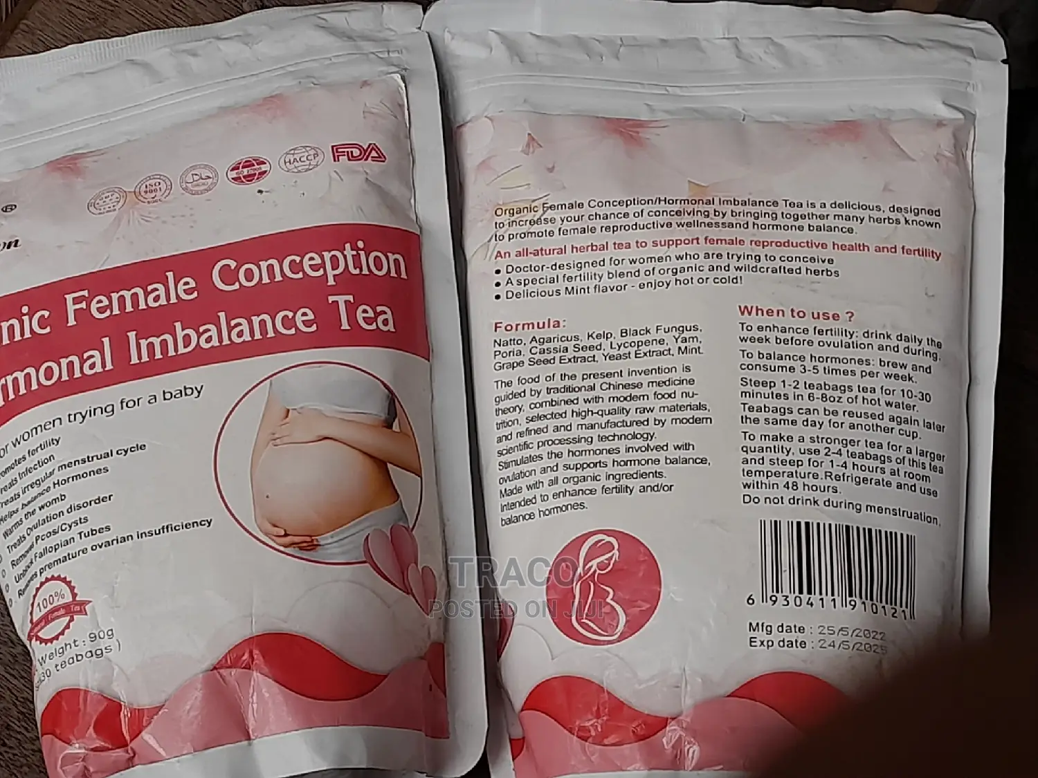 Wins Town Organic Female Conception Hormonal Imbalance Tea