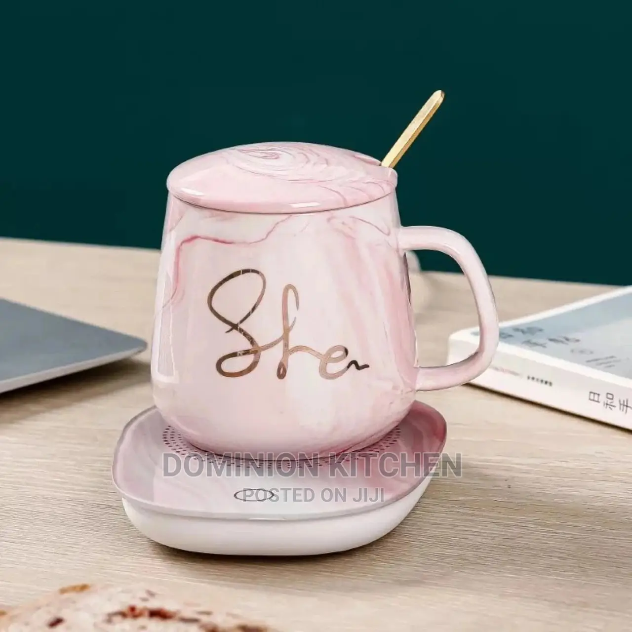 Portable Souvenir Gifts Heating Mug and Pad