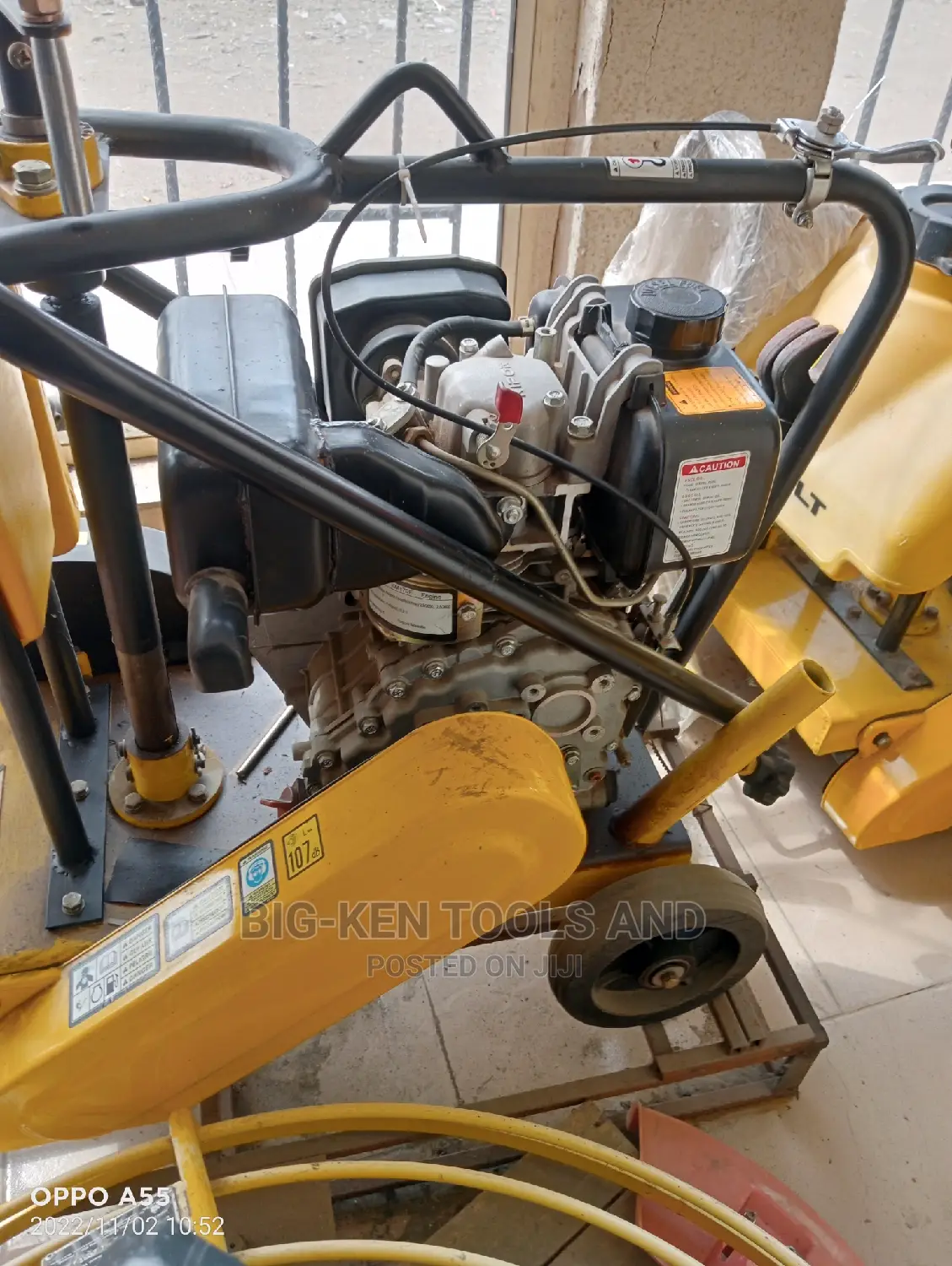 Plate Compactor Machine With Tank