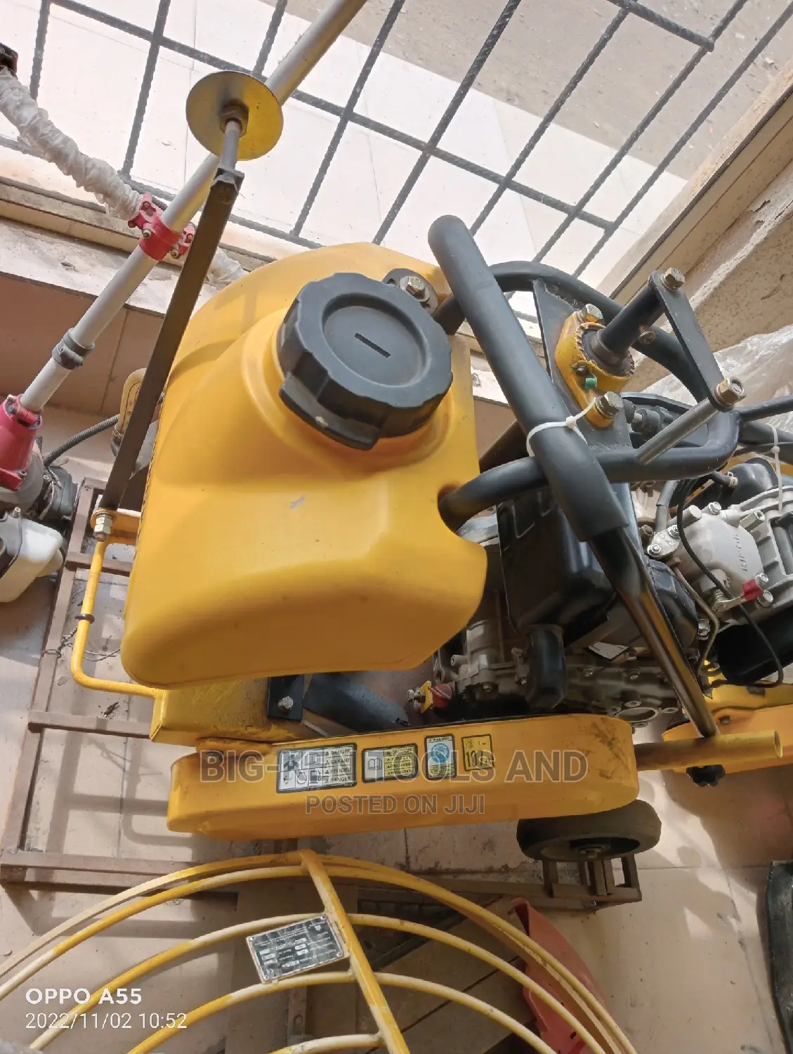 Plate Compactor Machine With Tank