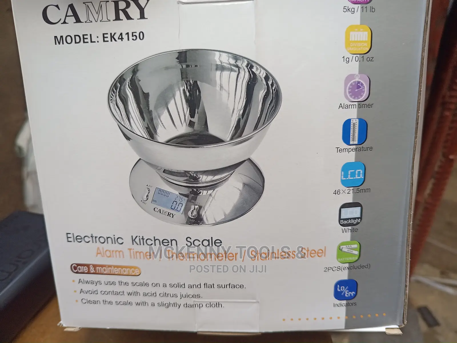 Light Stainless Steel Digital Electronic Kitchen Scalesv