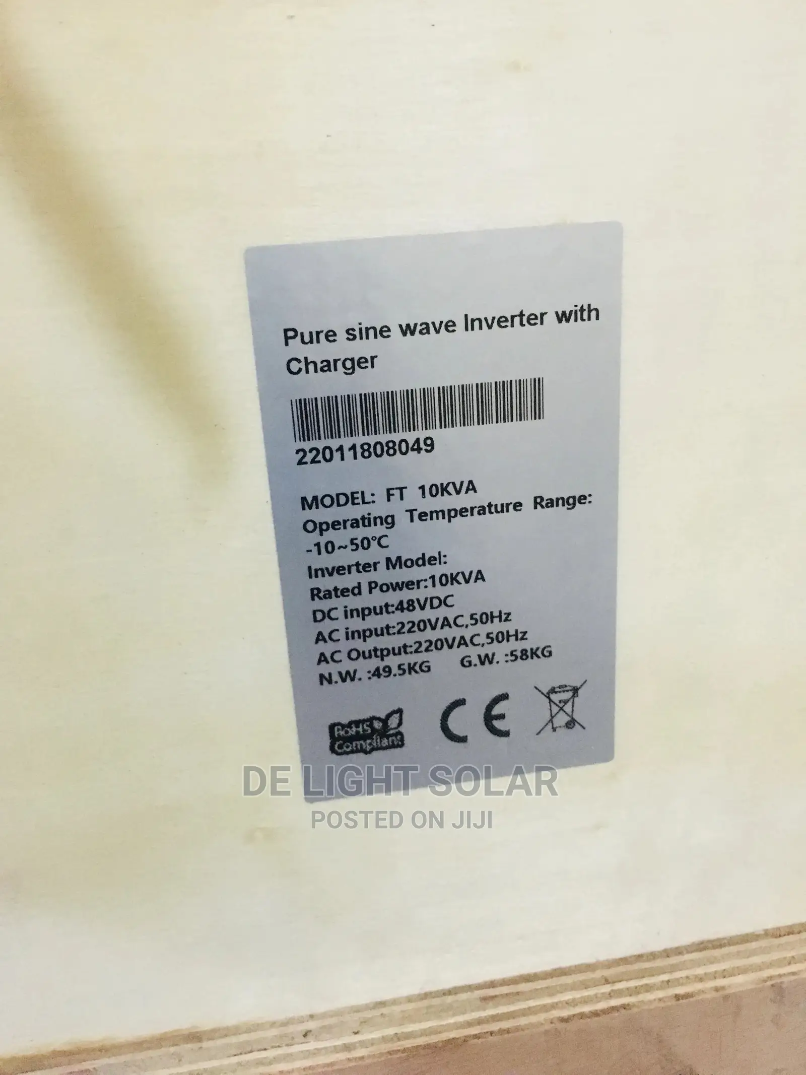 10kva 48v G Power Inverter