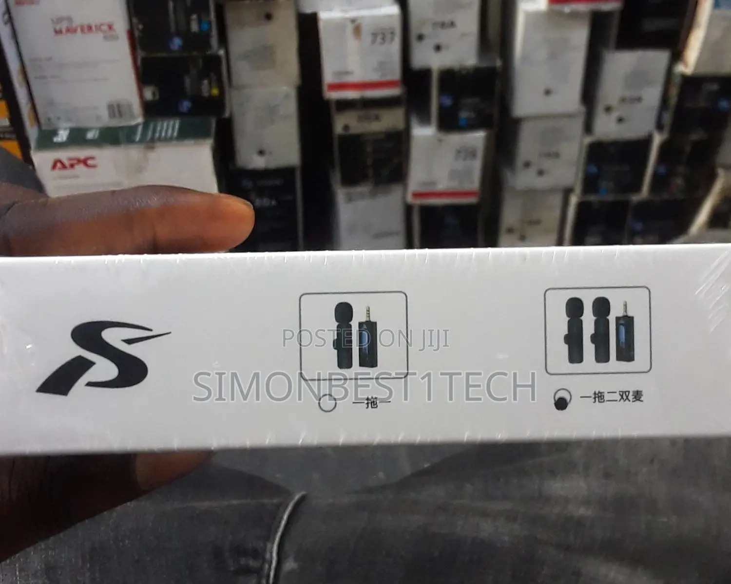 Wireless Mic With Dual Mic Inside