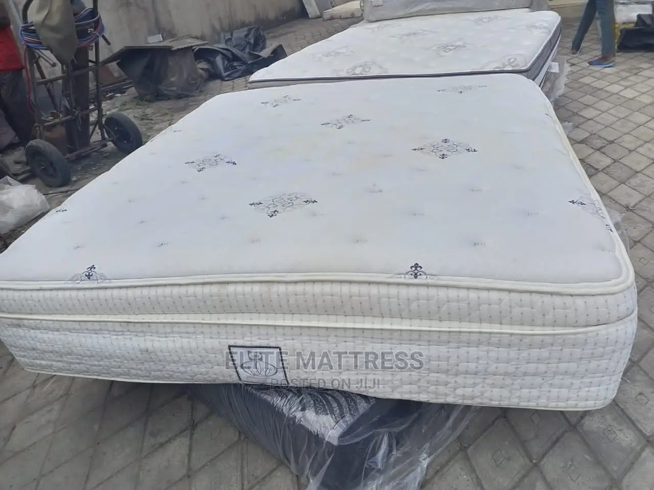 6 by 6 Foreign Orthopaedic Mattress With Spring