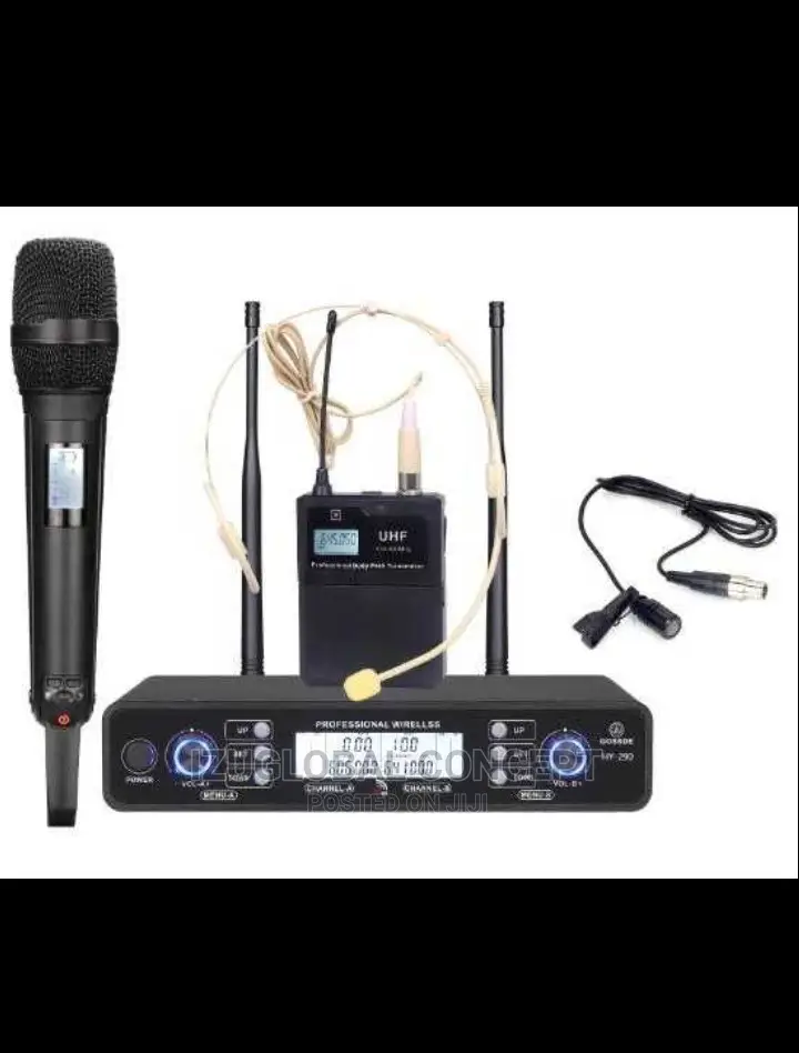 Sennheiser Lavaliere Overhead And Handheld Wireless 300m