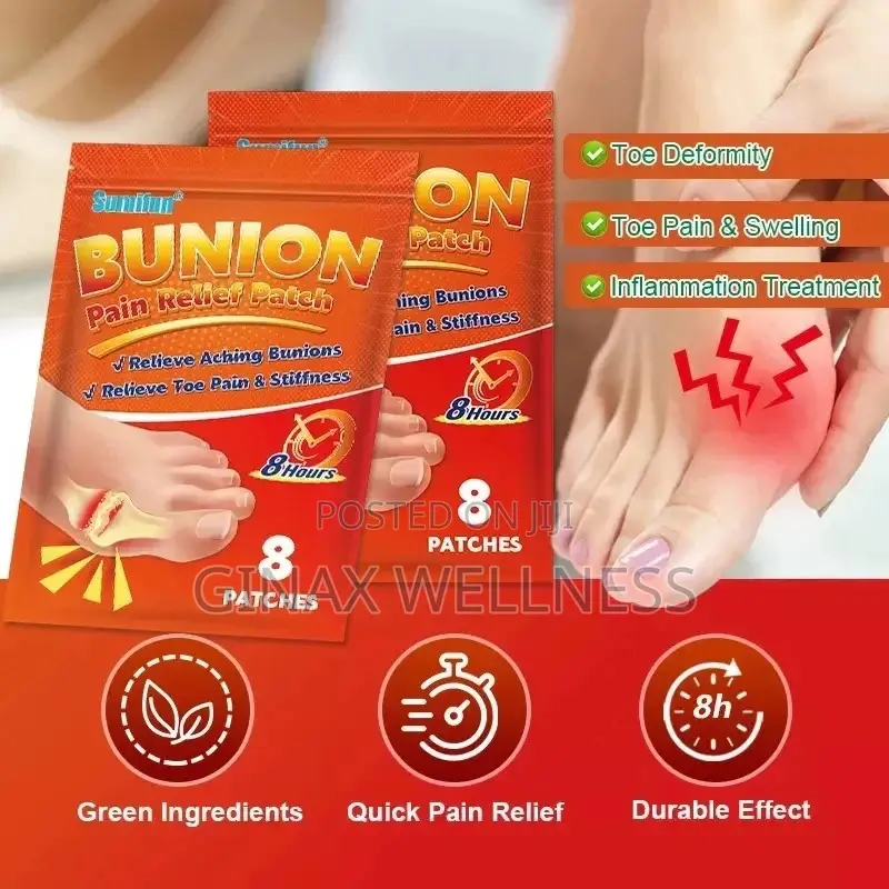 Bunion Pain Relief Patch for Bunion and Gout Pain Relief