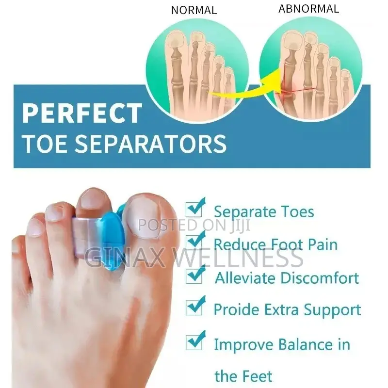 A-Line Silicone Toe Separator | Ortho Corrector for Bunion