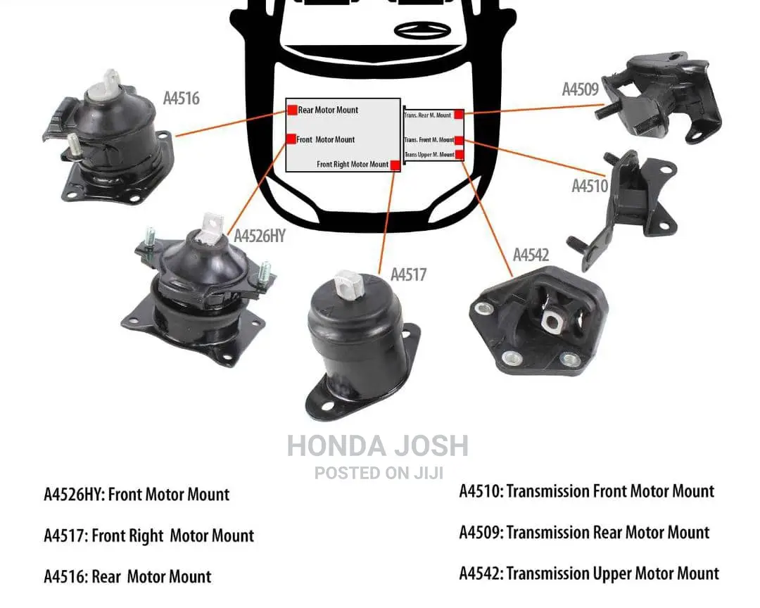 All Engine Seats For 2003- 2007 Honda Accord (Original)