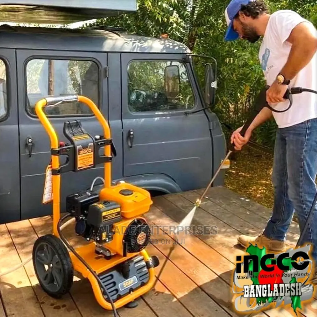 Ingco Gasoline Pressure Washer 6.0hp (214 Bar) – Ghpw2003