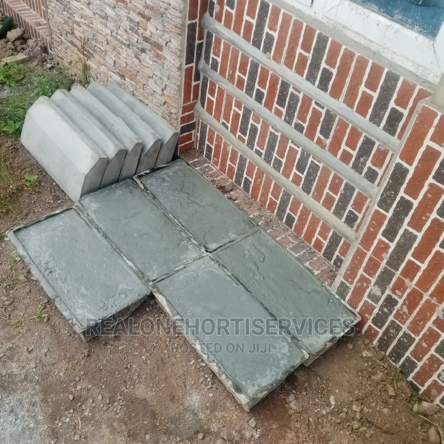 Kerbs for Building, Office's Pathway, Hostel Pathway