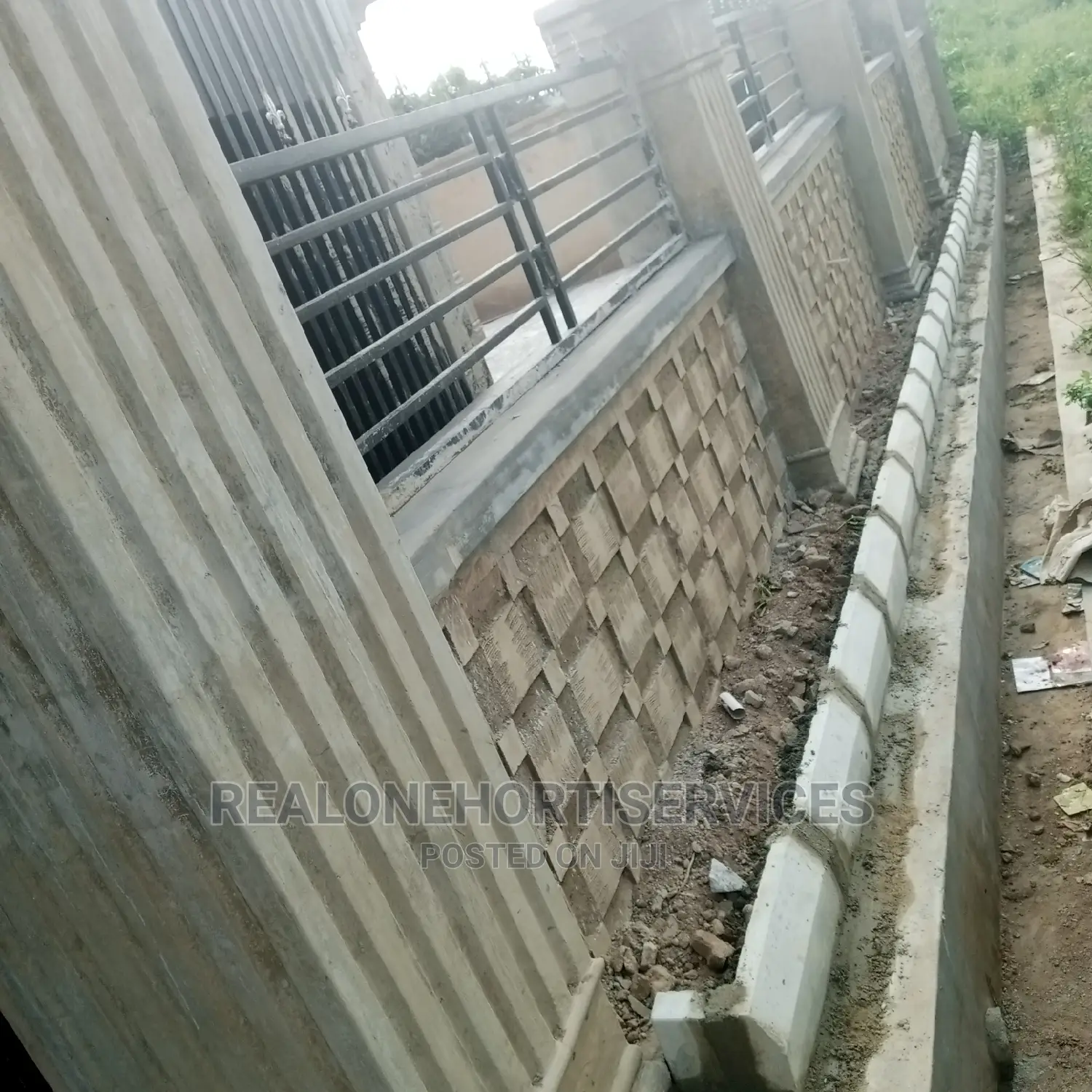 Kerbs for Building, Office's Pathway, Hostel Pathway