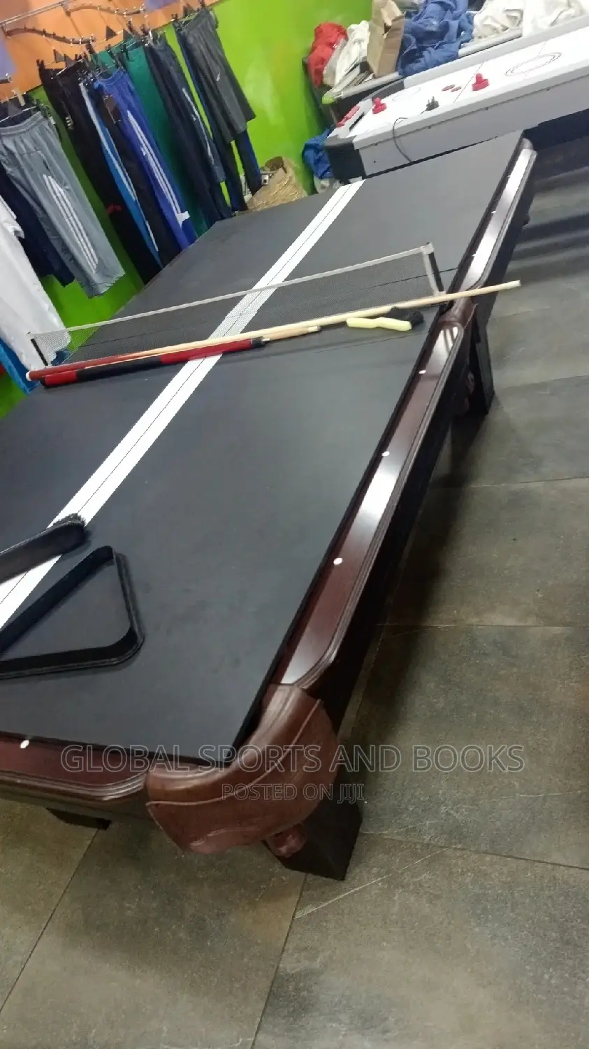 2 In 1 Table ( Snooker And Table Tennis)