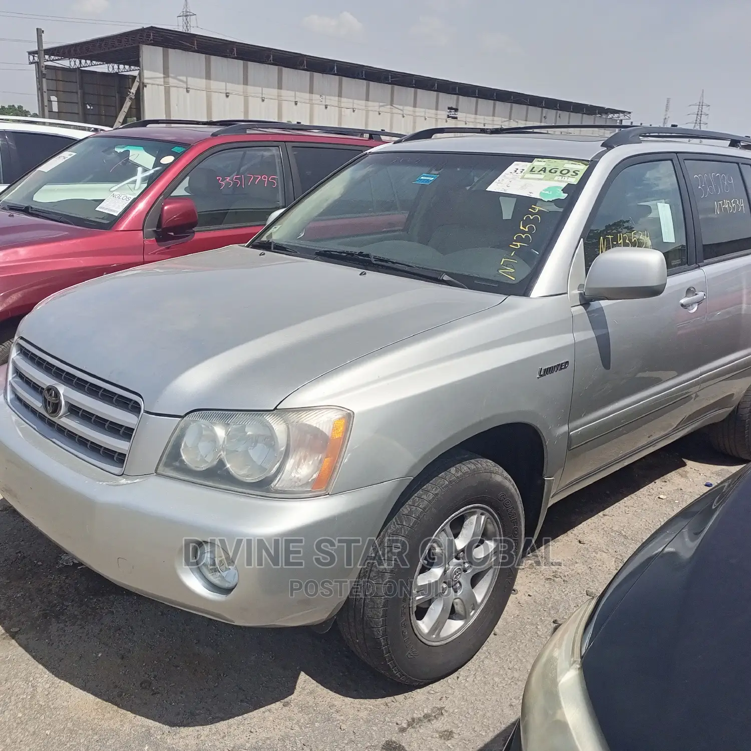Toyota Highlander Limited V6 4x4 2004 Blue