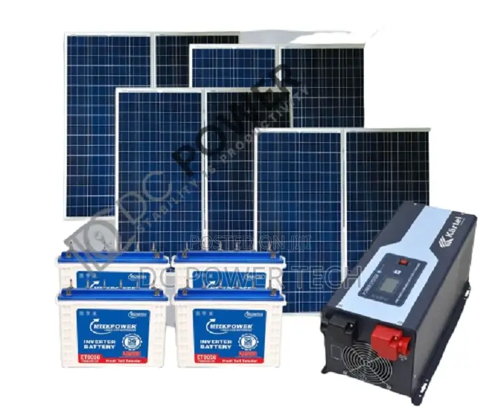 7.5kva/48v Pure Sine Wave Inverter With 4 Tubular Batteries