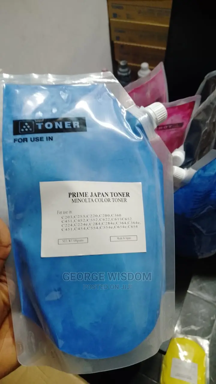 600 Grams Refill Powder Toner for Bizhub (Konical Minolta