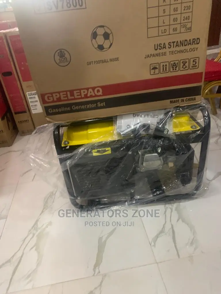 4.5kva Manual Generator Sv7800 Elepaq (Brand New)