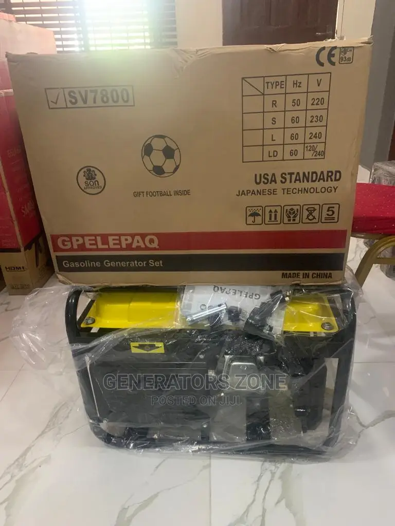 Elepaq 4.5kva Manual Generator Model Number Sv7800